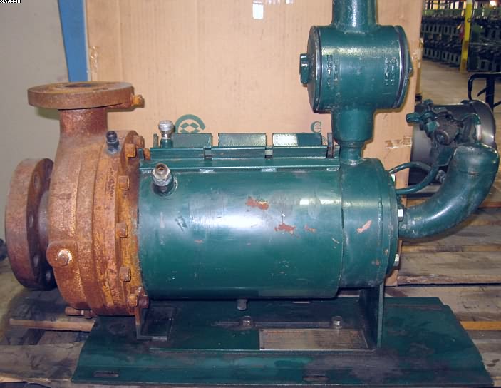 CHEM-PUMP Model GVDT-5K-153H-3T Sealess pump,